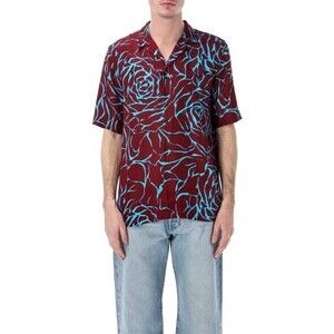 Dries Van Noten Burgundy Boxy Shirt - NWT